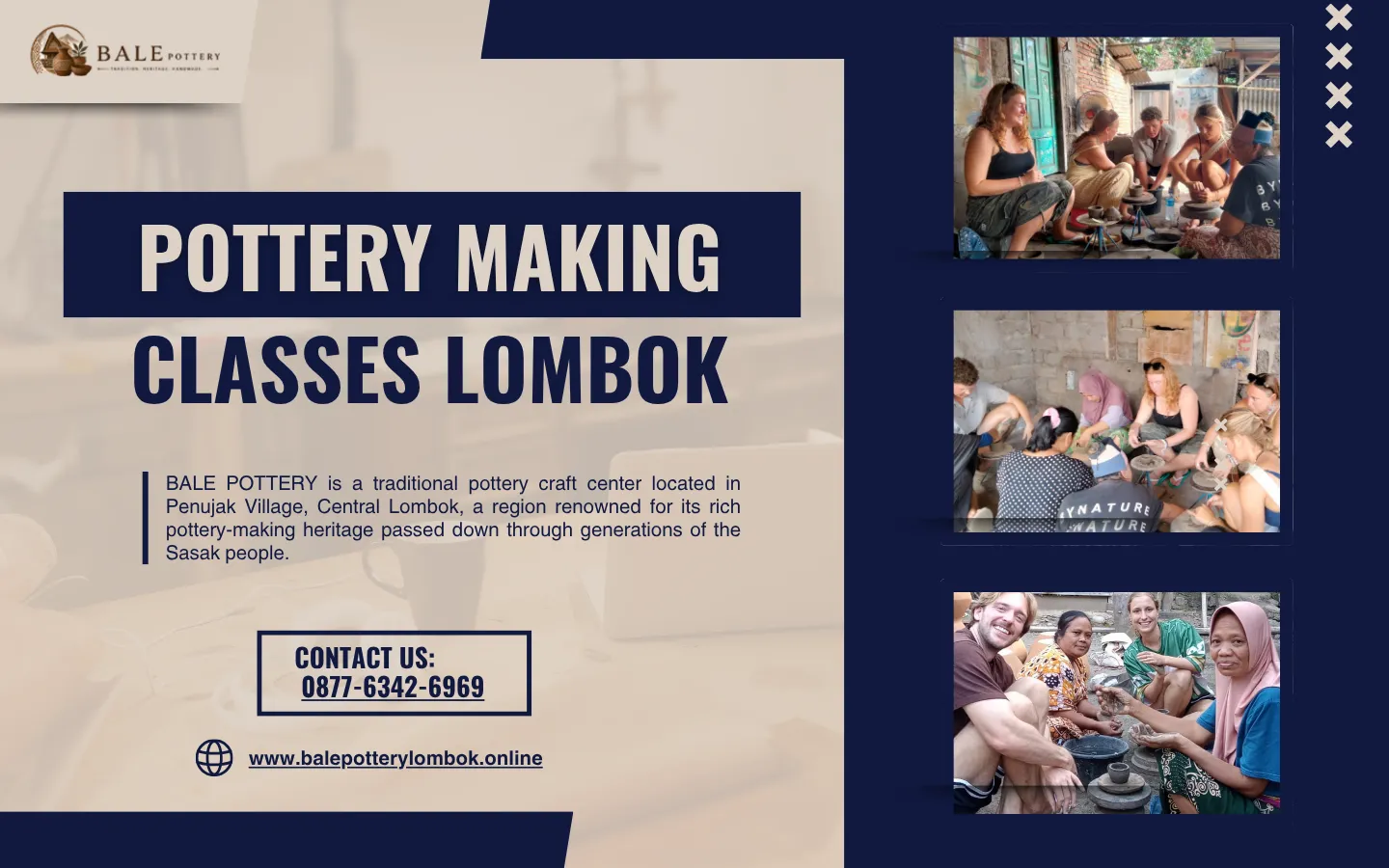 Pottery Making Classes Lombok for a Memorable Holiday 